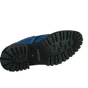 Lanvin | Shoes | Lanvin Us Size 7 Electric Blue Black Lace  display picture 2